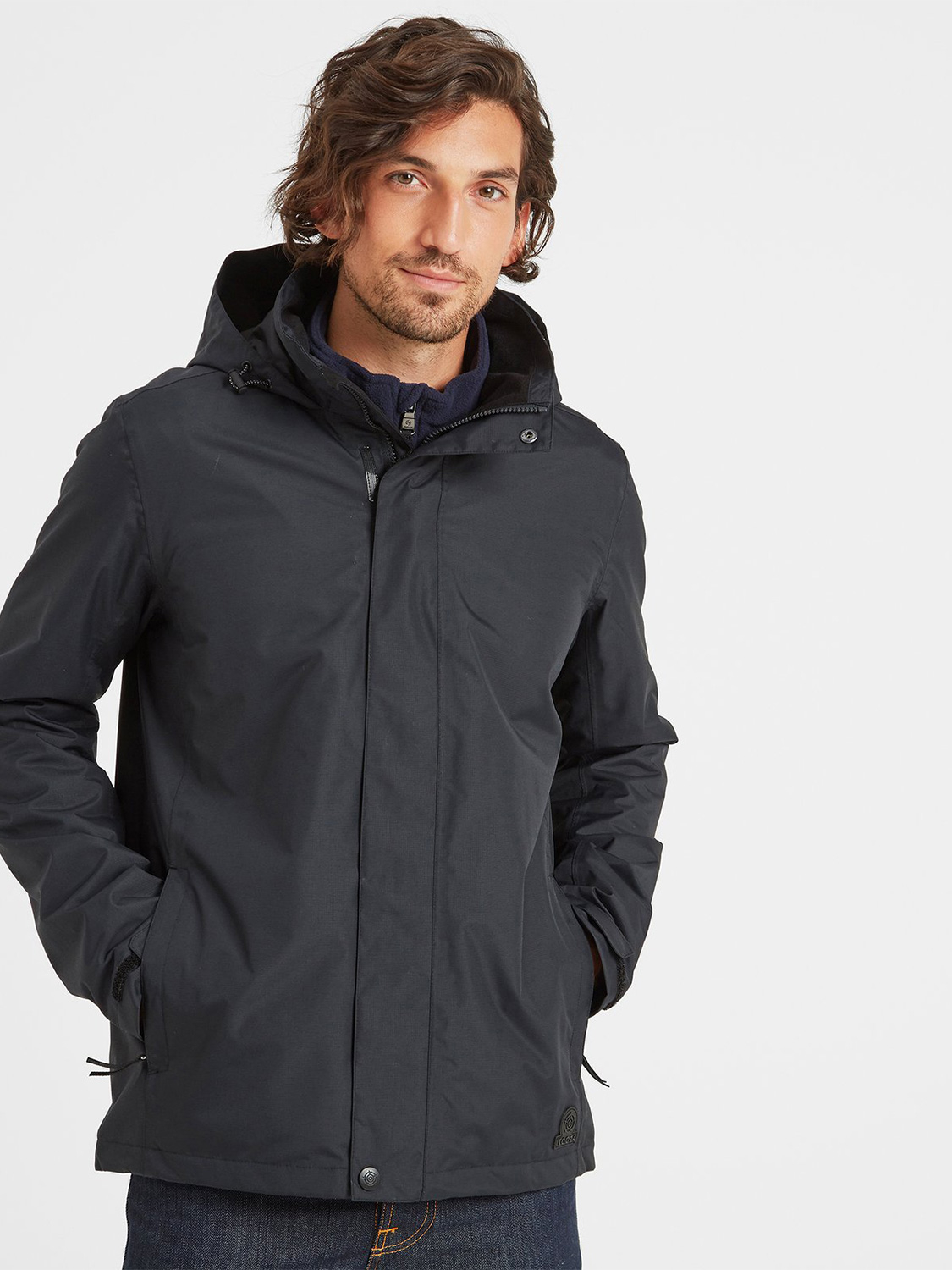 Airton Waterproof Jacket - Size: Medium Men’s Black Tog24