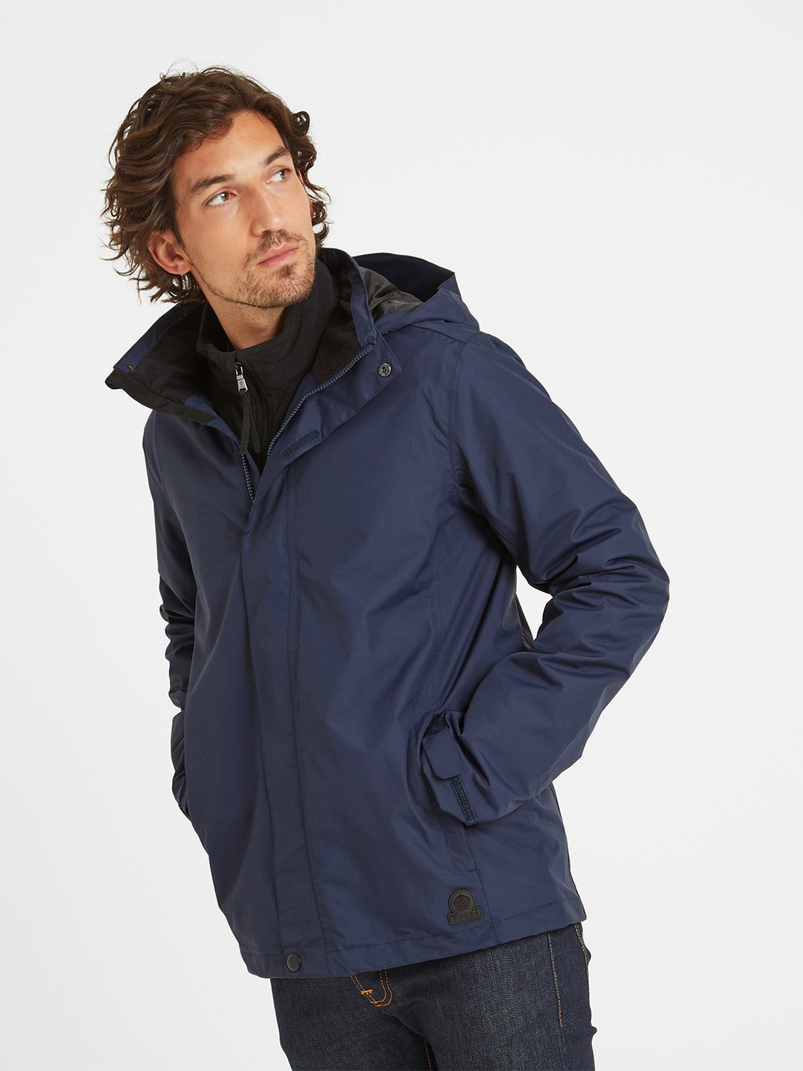 Airton Waterproof Jacket - Size: Medium Men’s Blue Tog24