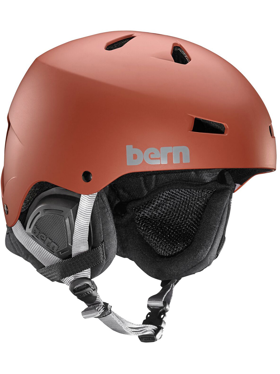 Bern Mens Macon Thin Shell Helmet With Eps Foam Red - Size: S-M