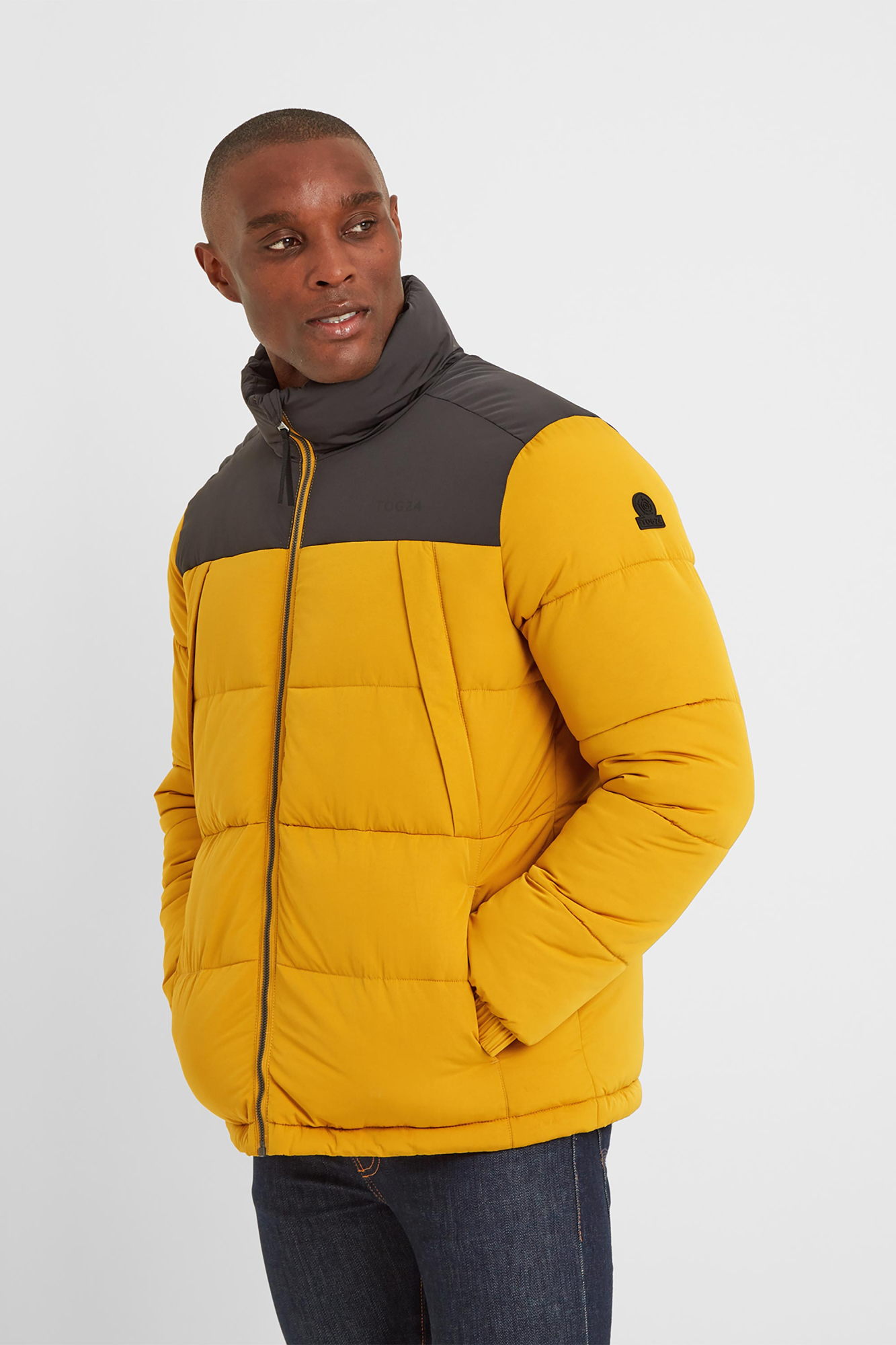 Tog24 Mens Calverley Jacket Yellow - Size: 4XL