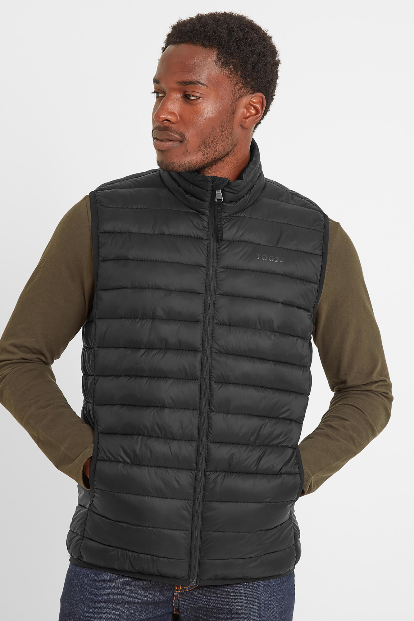 Tog24 Mens Gibson Gilet Black - Size: Small