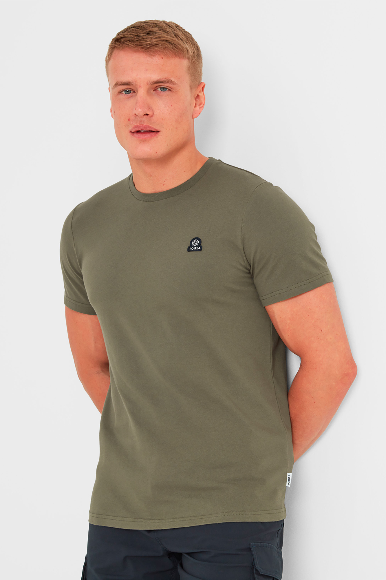 Tog24 Mens Hilston T-shirt Green - Size: XL