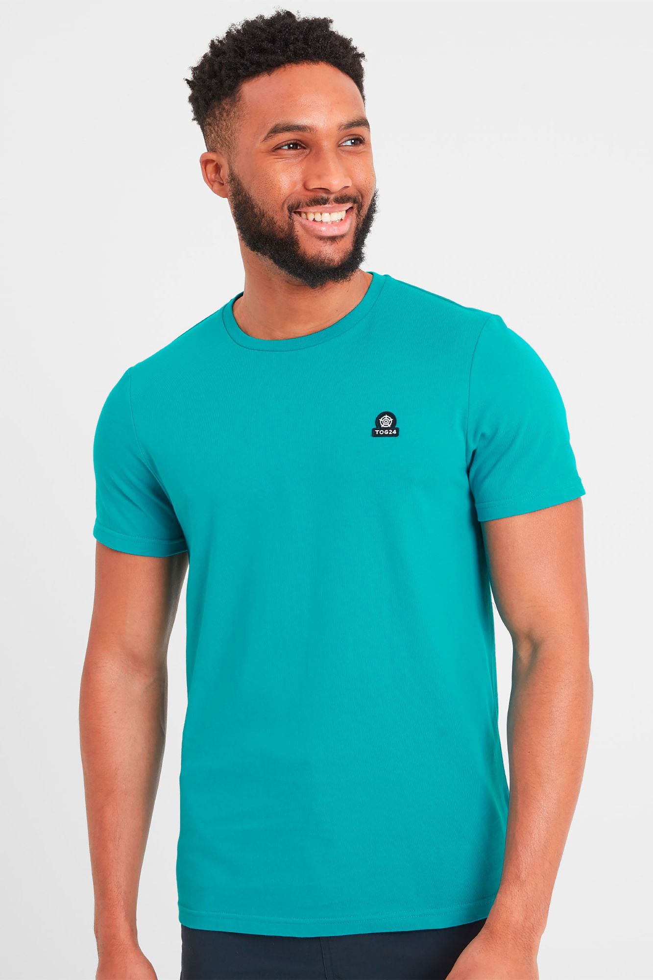 Tog24 Mens Hilston T-shirt Green - Size: Large