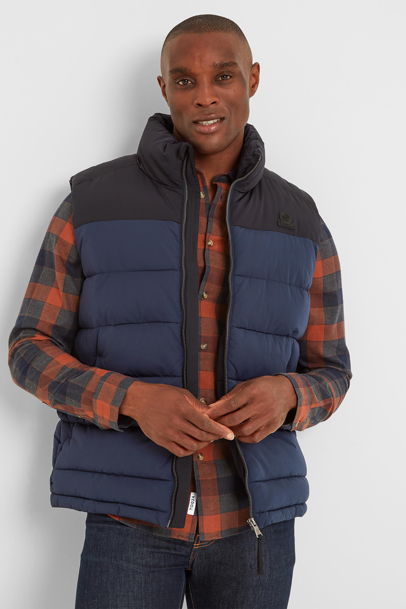 Tog24 Mens Murton Gilet Blue - Size: Small