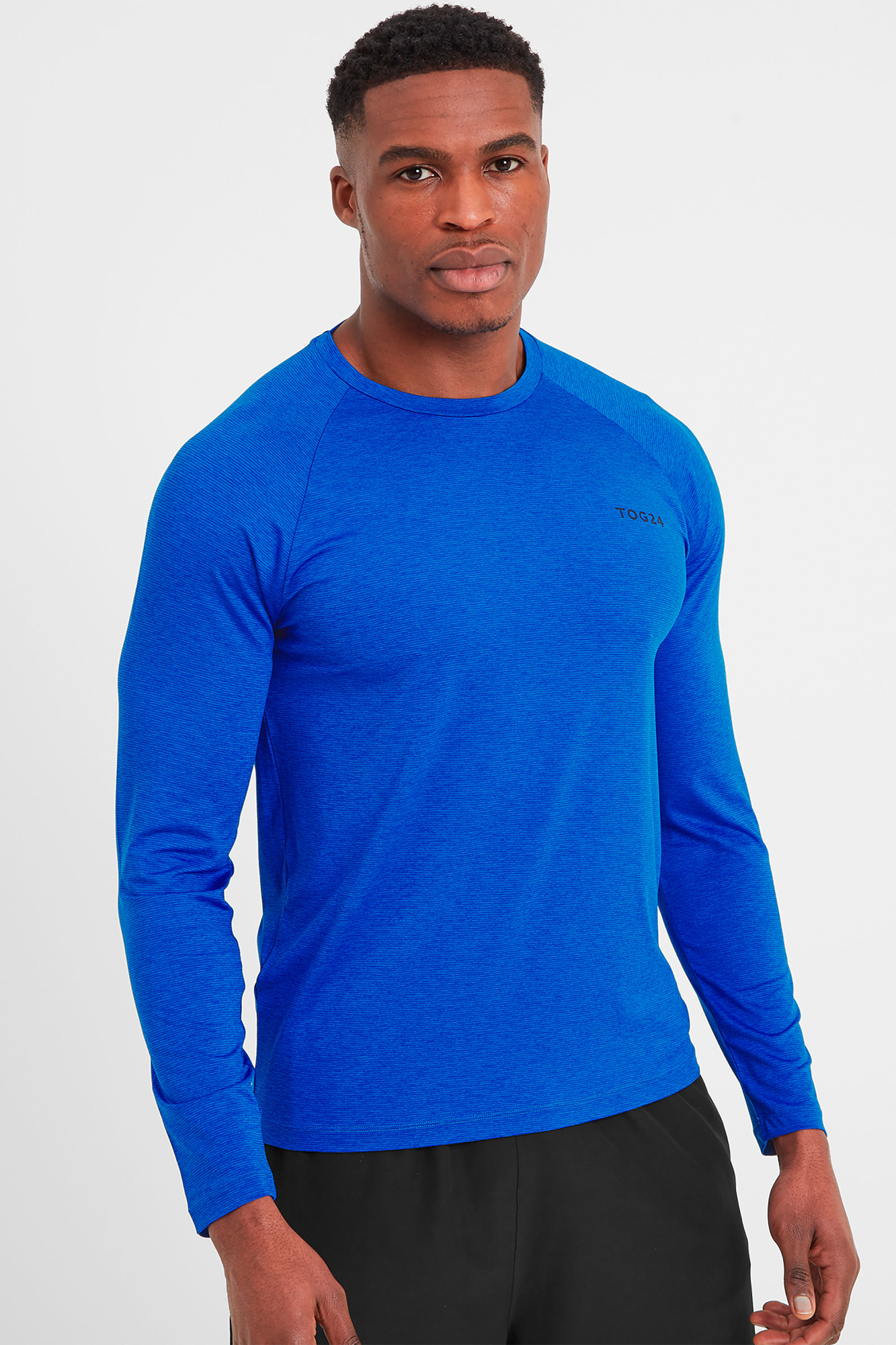 Tog24 Mens Rookwith Long Sleeve Tech T-Shirt Blue - Size: 2XL