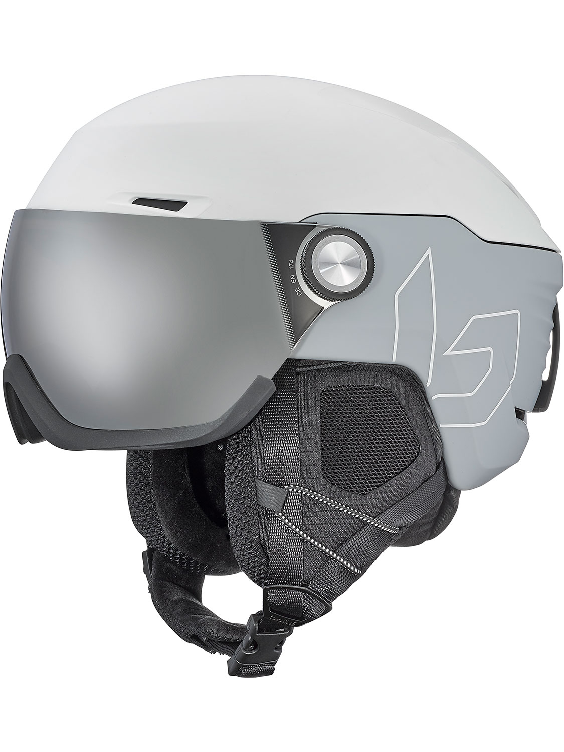 Bolle V-ryft Pure Eps Hybrid Helmet White - Size: 52-55