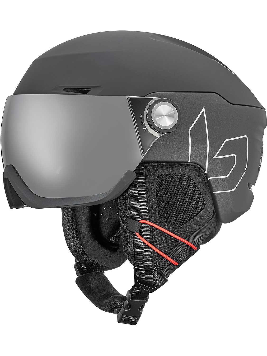 Bolle V-ryft Pure Eps Hybrid Helmet Black - Size: 55-59