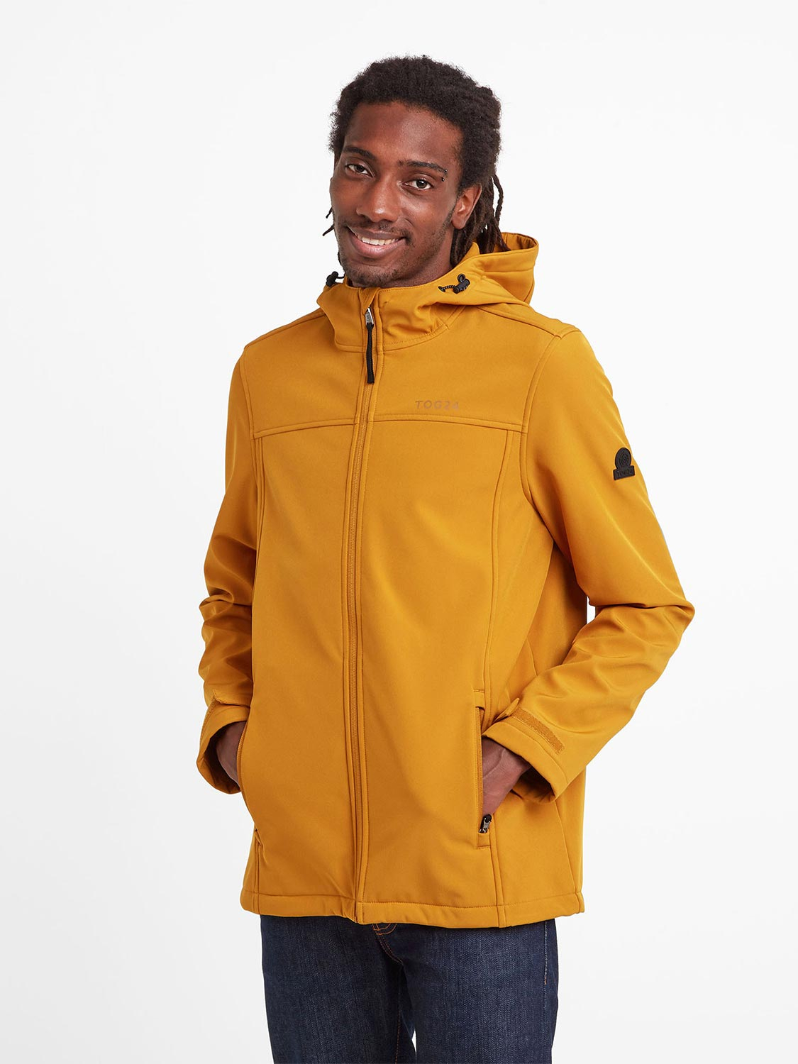 Feizor Softshell Hooded Jacket - Size: 4XL Men’s Yellow Tog24