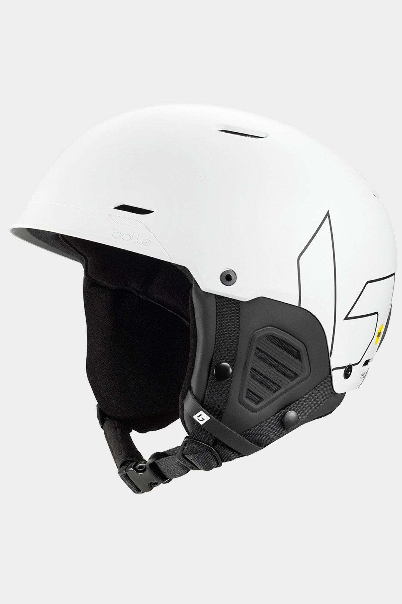 Bolle Mute Mips Abs Helmet White - Size: 55-59