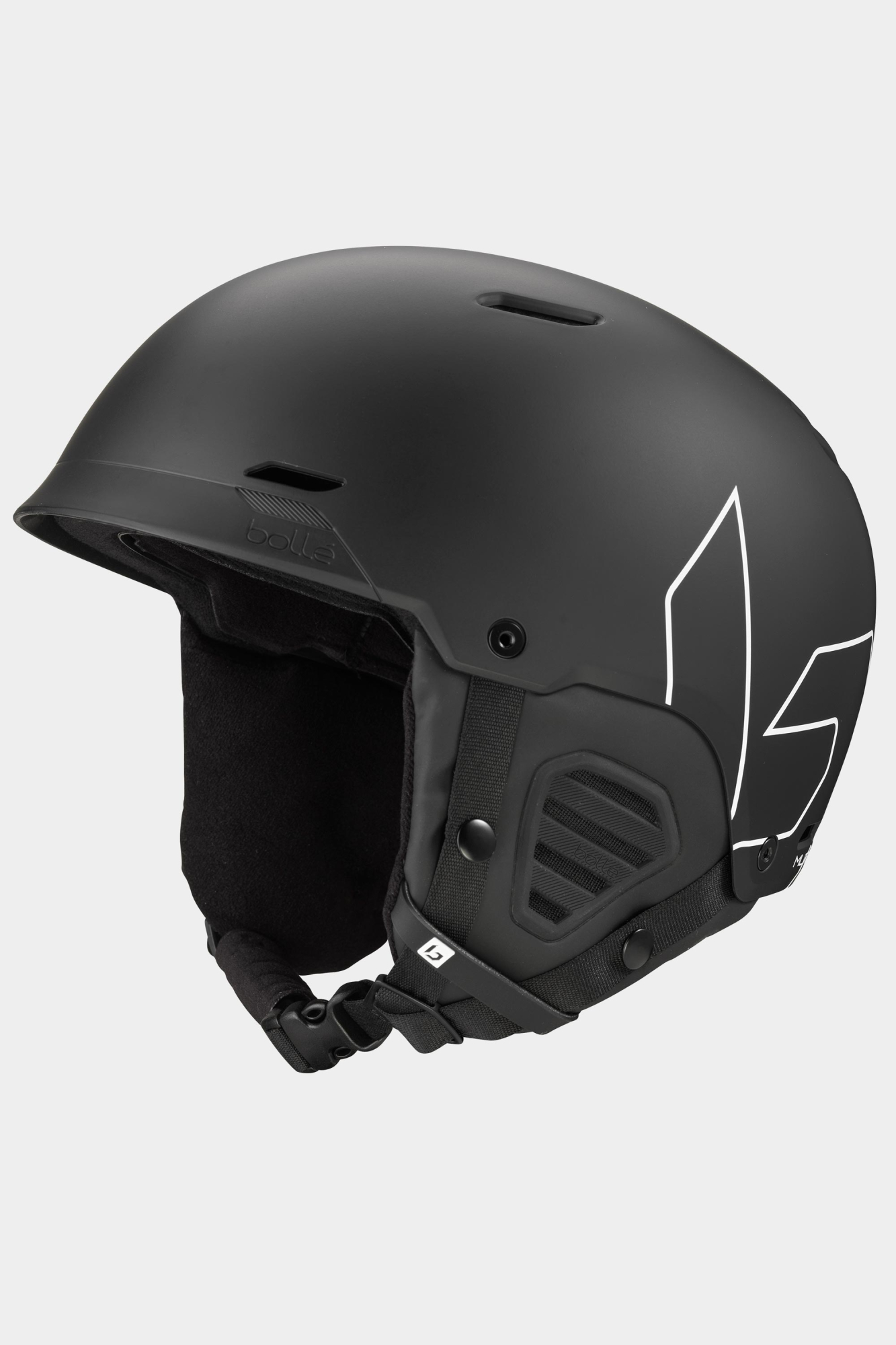 Bolle Mute Mips Abs Helmet Black - Size: 52-55