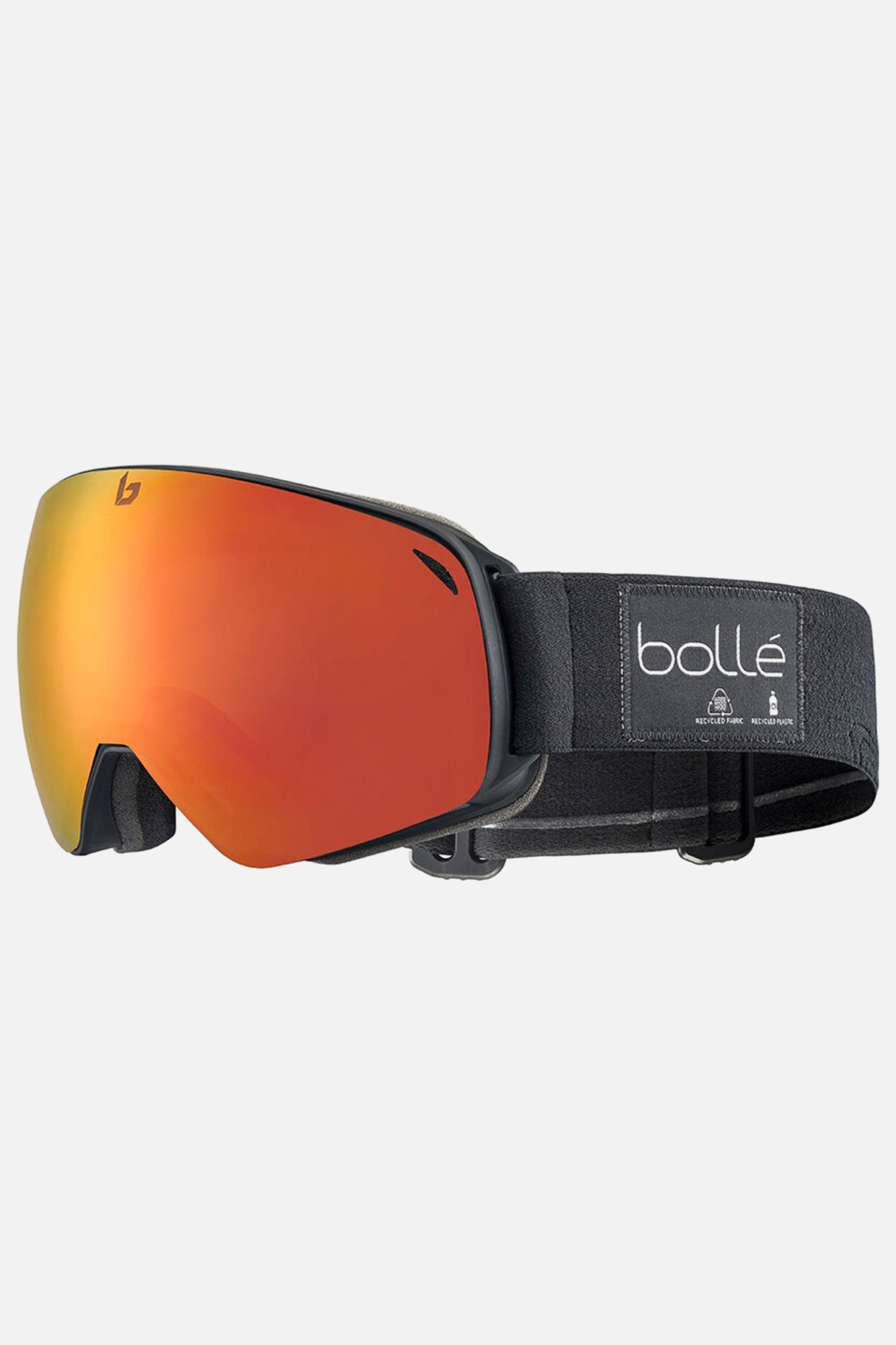Bolle Unisex Eco Torus Matte Goggle Black - Size: ONE