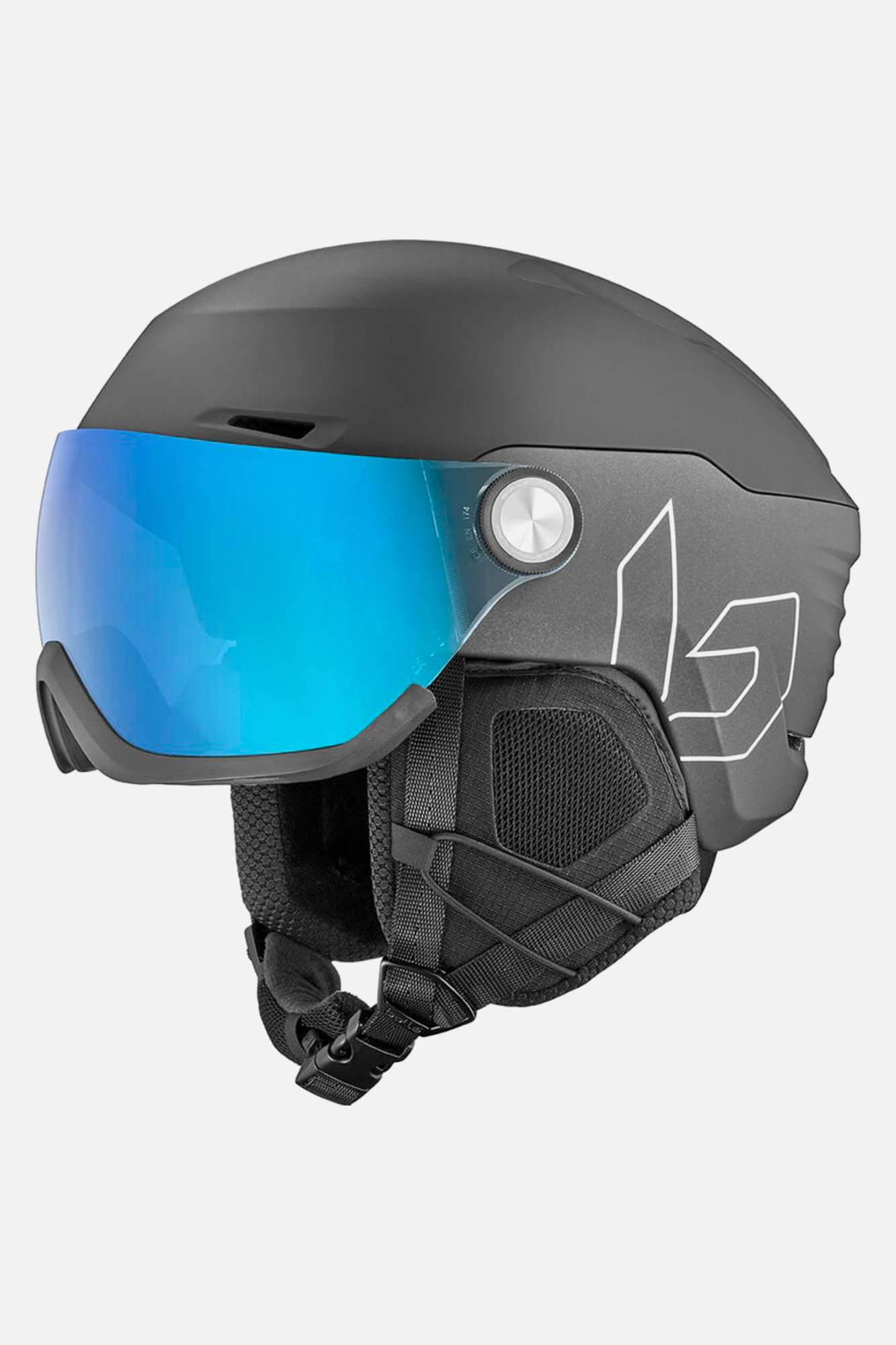 Bolle Unisex V Ryft Pure Matte Helmet Black - Size: 59-62