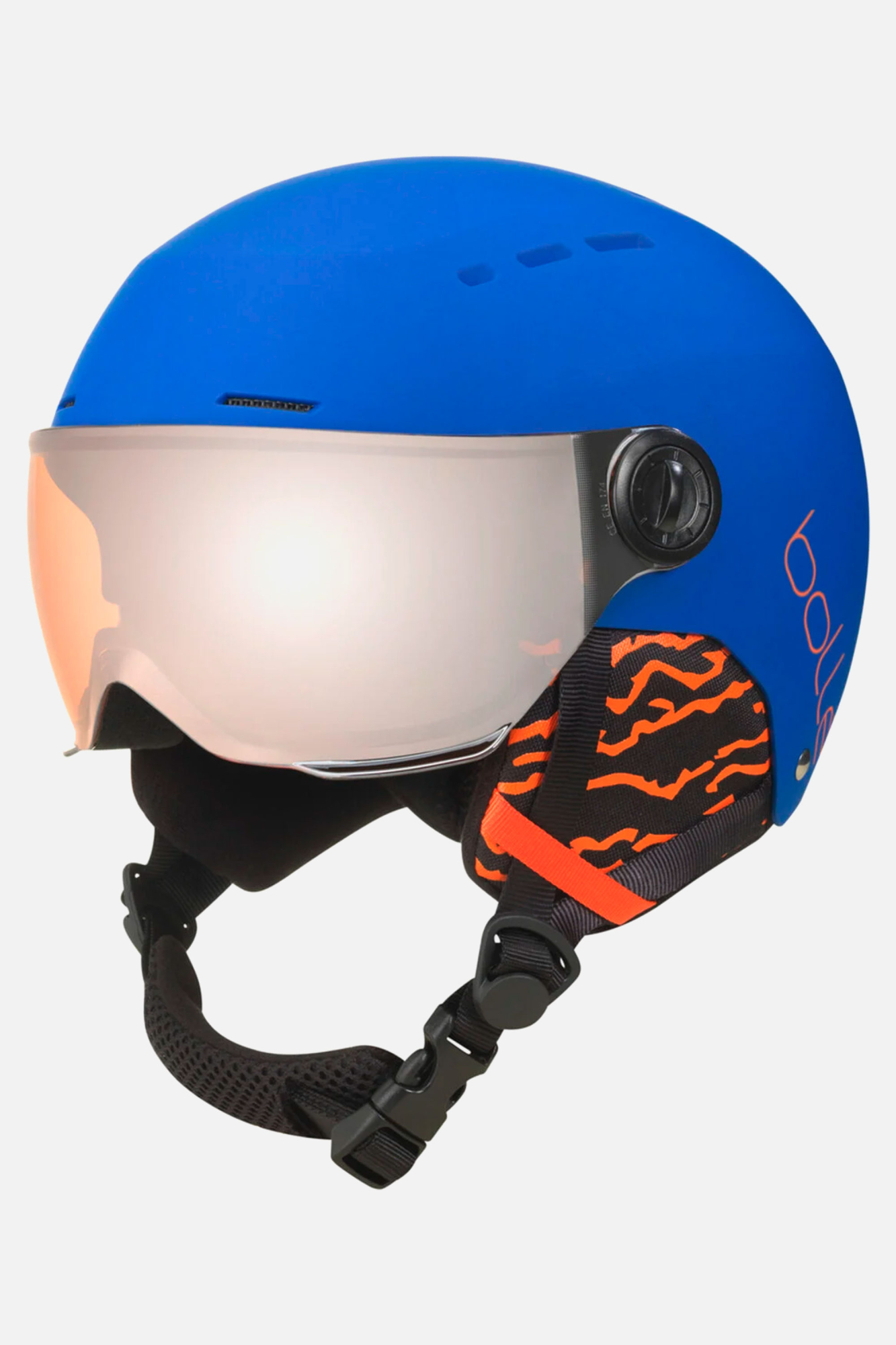 Bolle Unisex Quiz Visor Helmet Blue - Size: 52-55