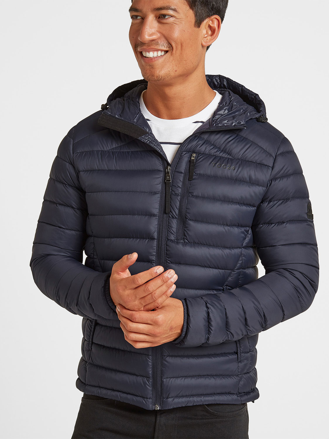 Drax Hooded Down Jacket - Size: 3XL Men’s Blue Tog24