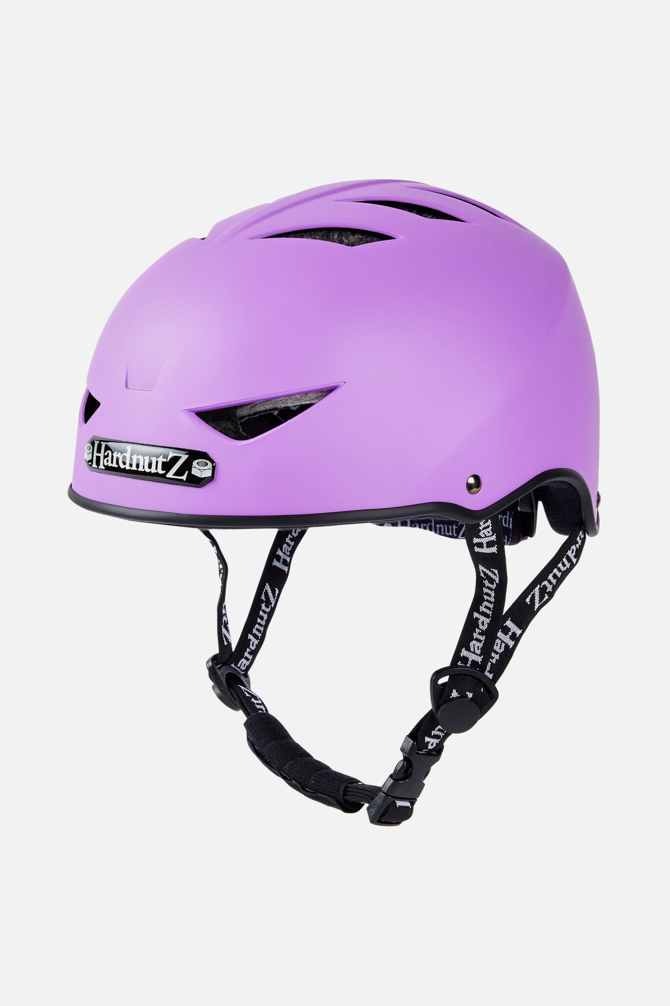 Hardnutz Unisex Street Helmet Purple - Size: Small