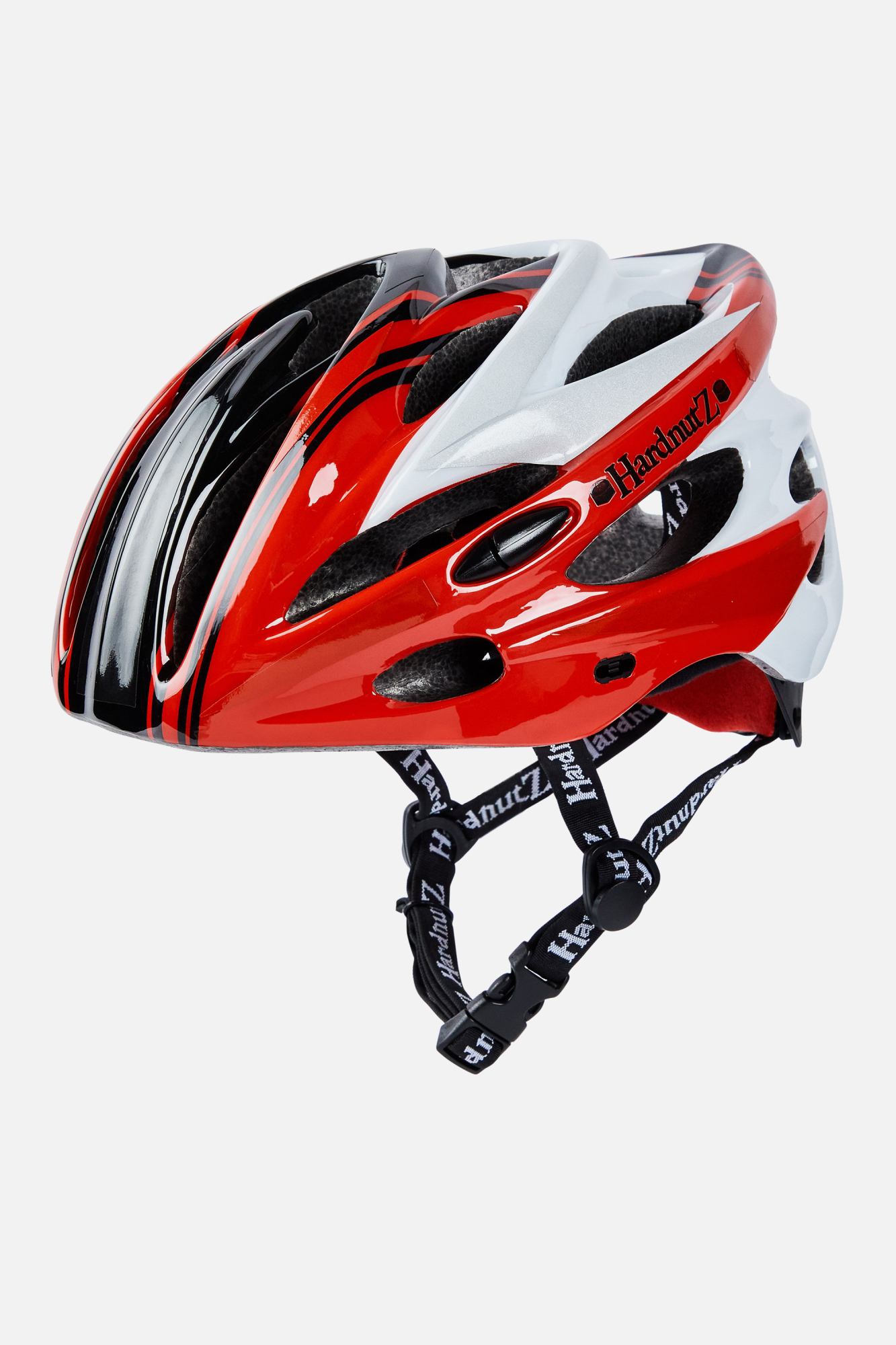 Hardnutz Unisex Cycle Helmet Red - Size: 54-61