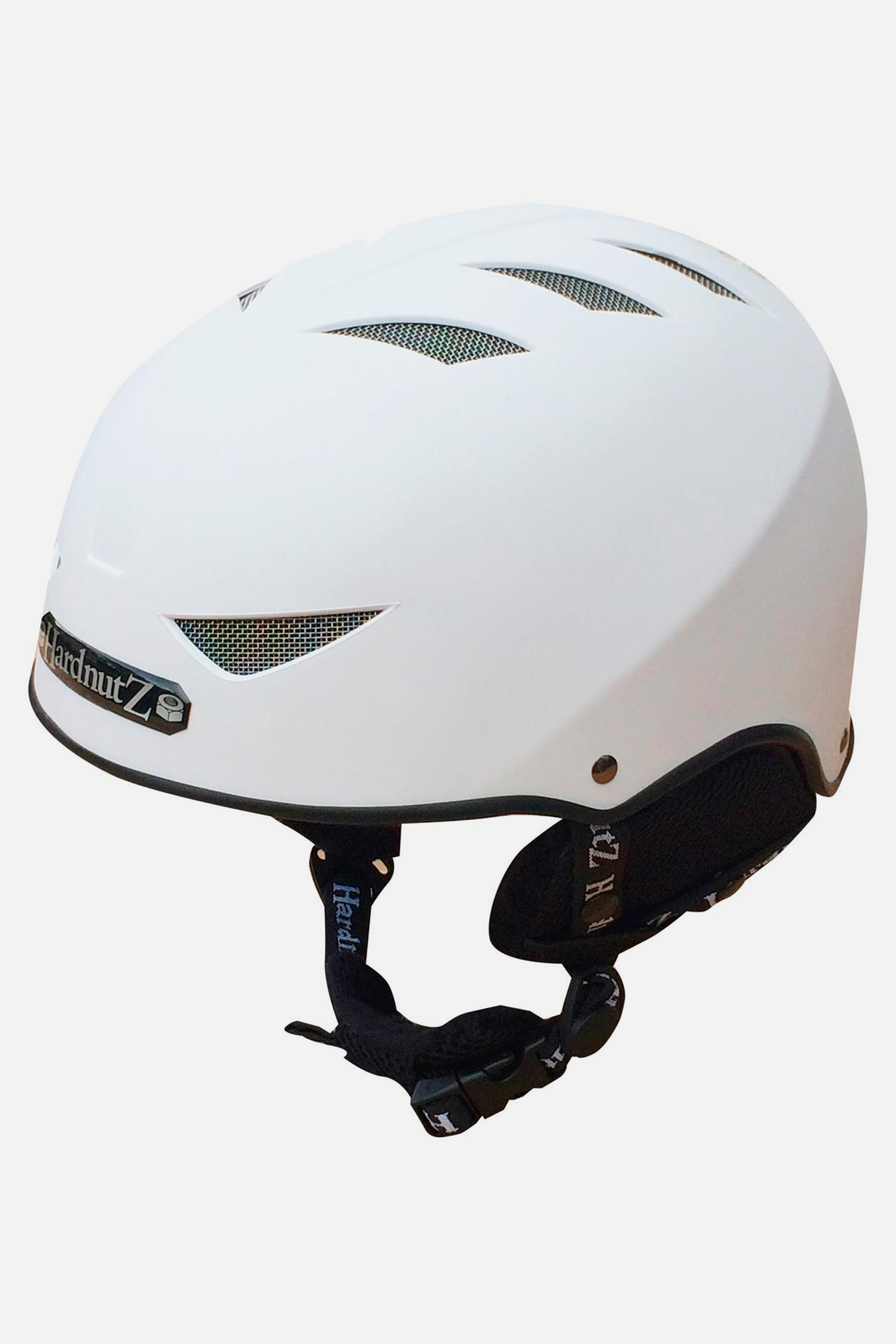 Hardnutz Rubber Helmet White - Size: Large