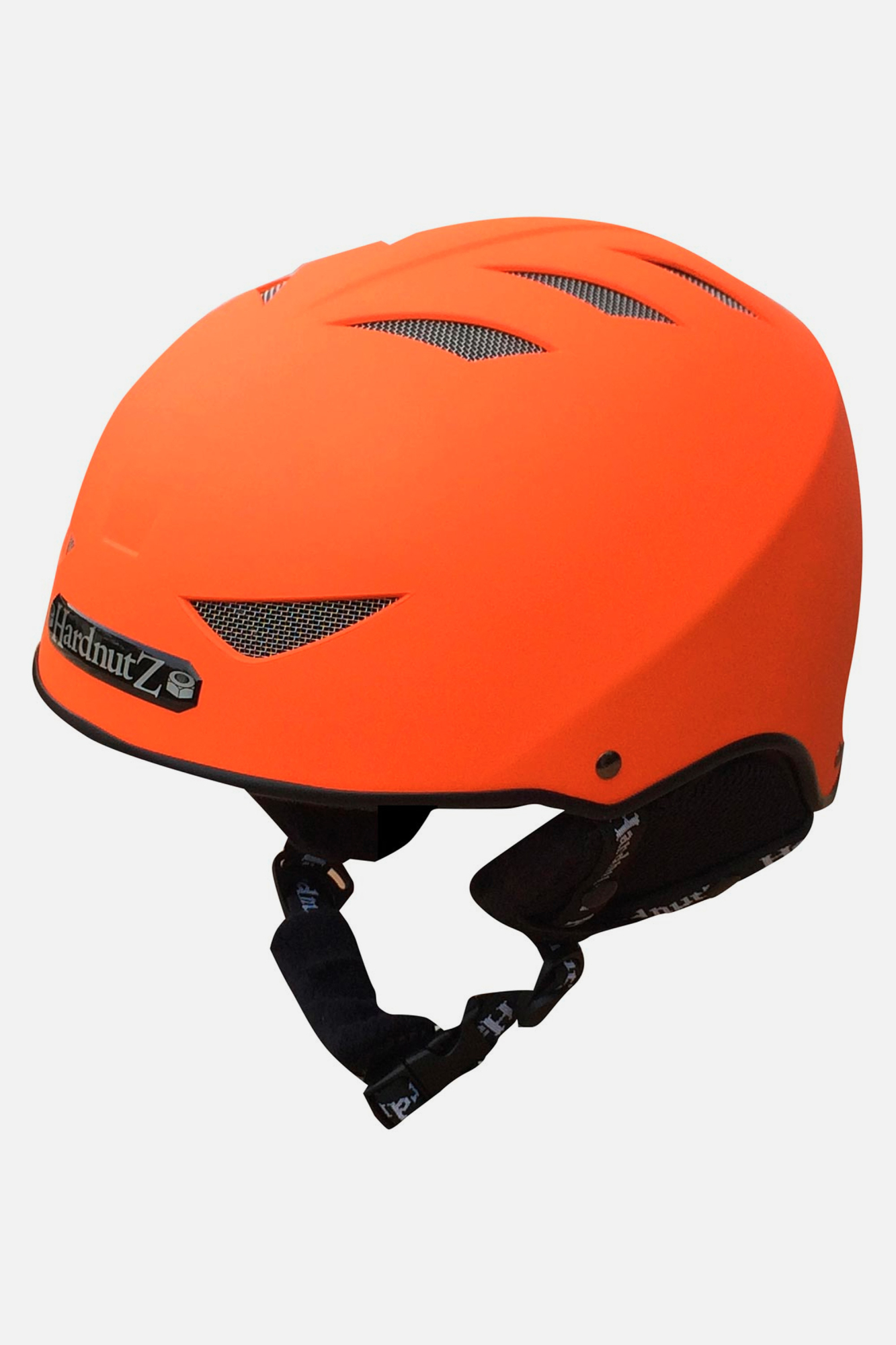 Hardnutz Rubber Helmet Orange - Size: Medium