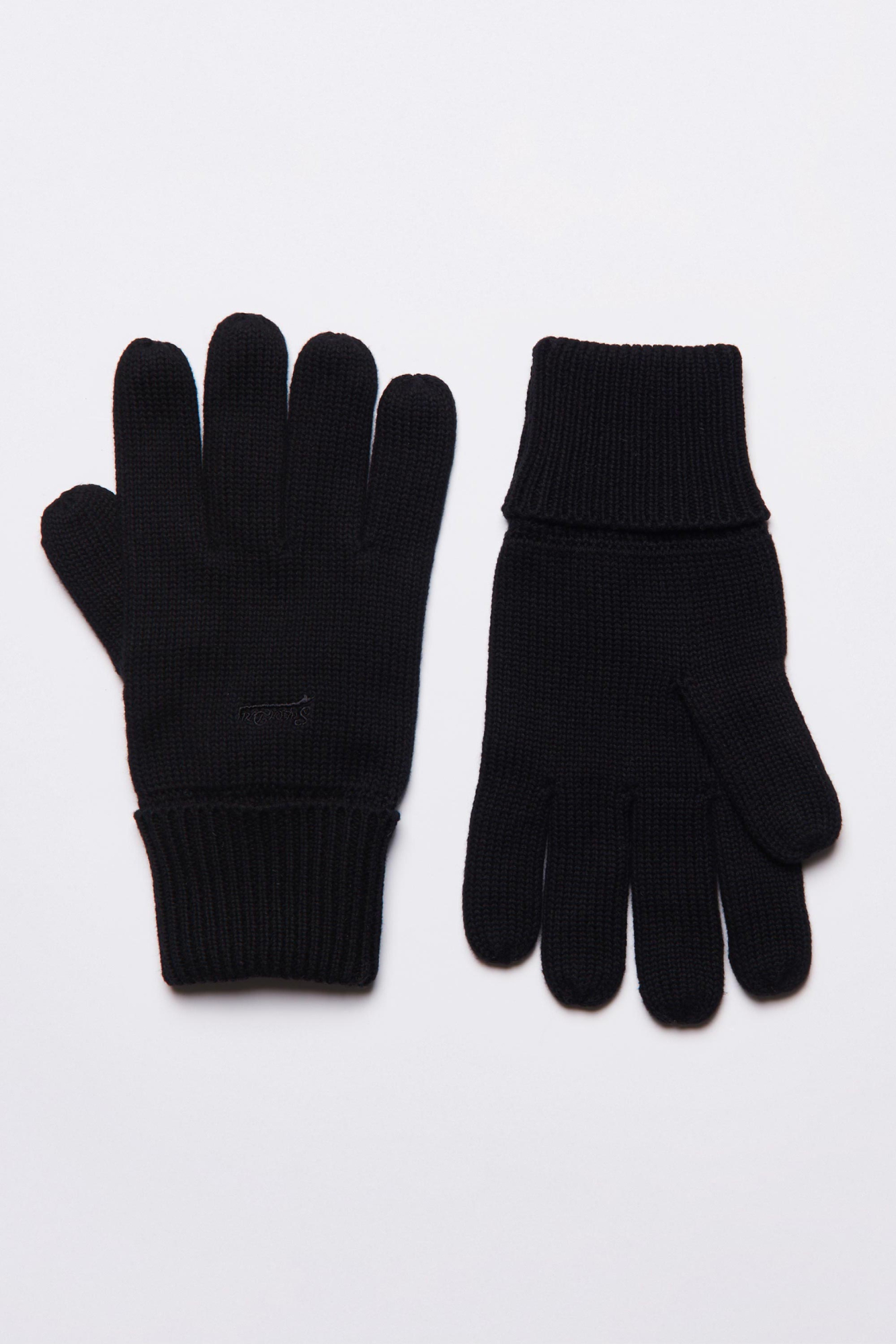 Superdry Mens Vintage Logo Glove Black - Size: ONE
