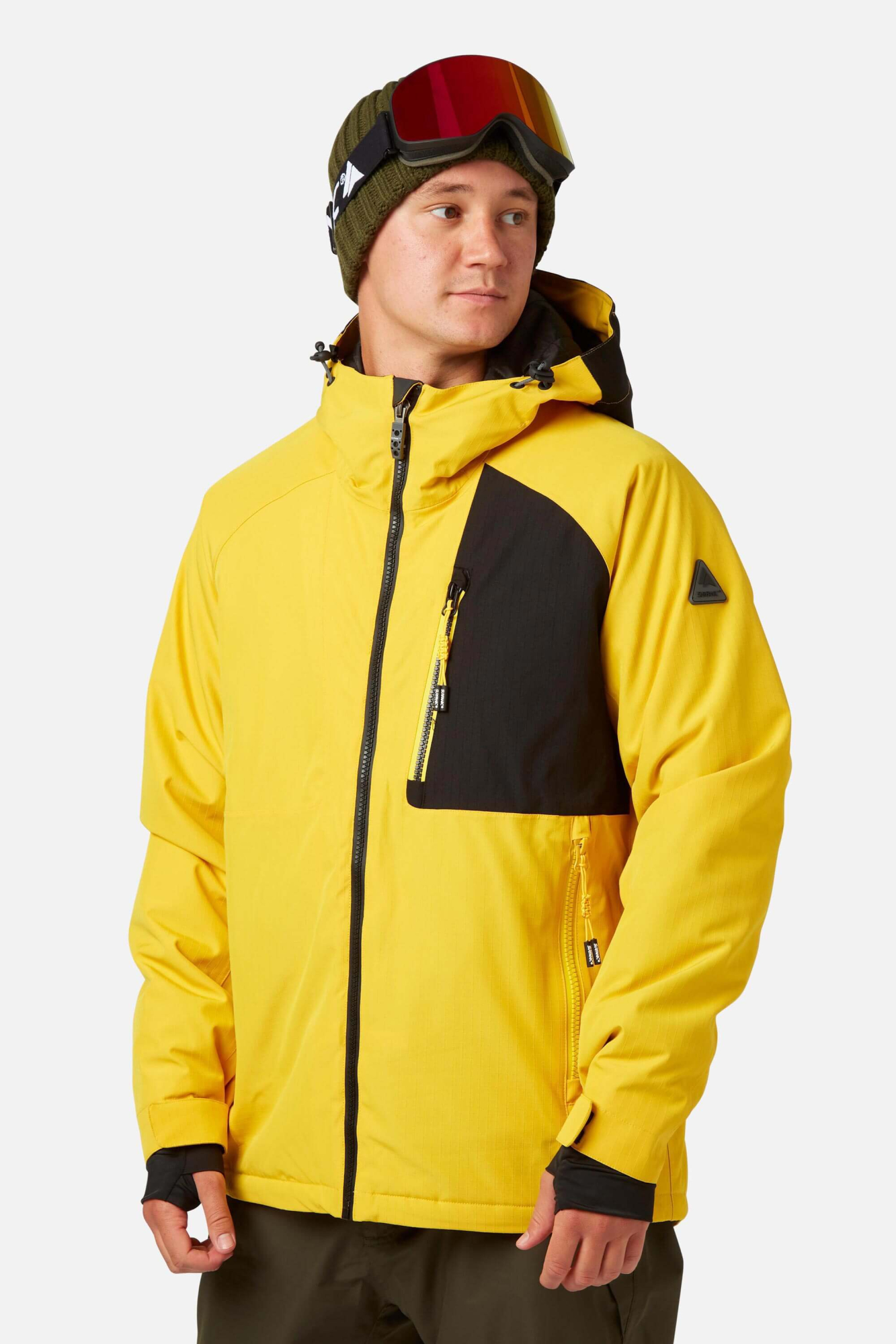 Surfanic Mens Orion Hypadri Jacket Yellow - Size: XS