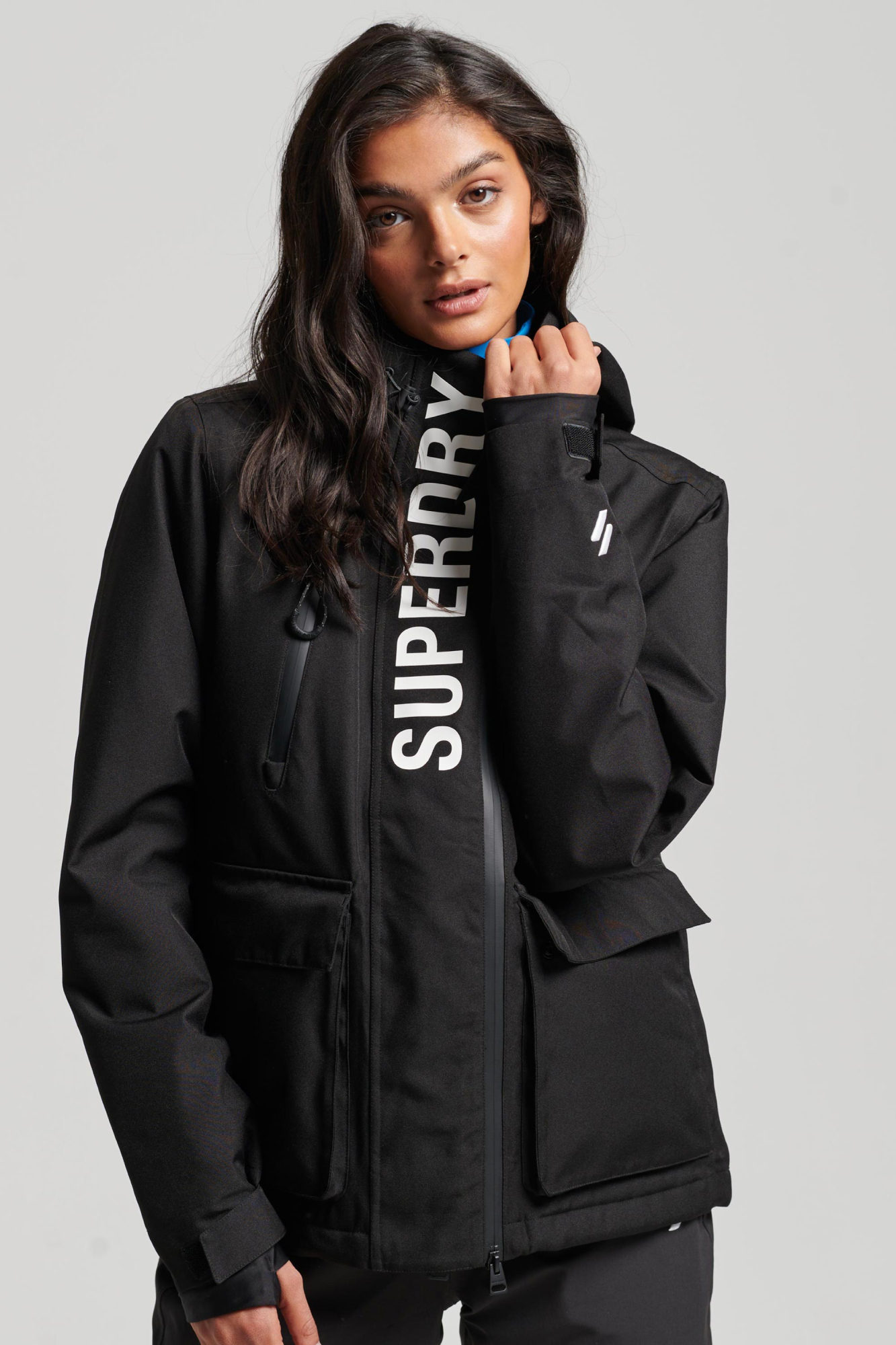 Superdry Womens Rescue Jacket Black - Size: 16