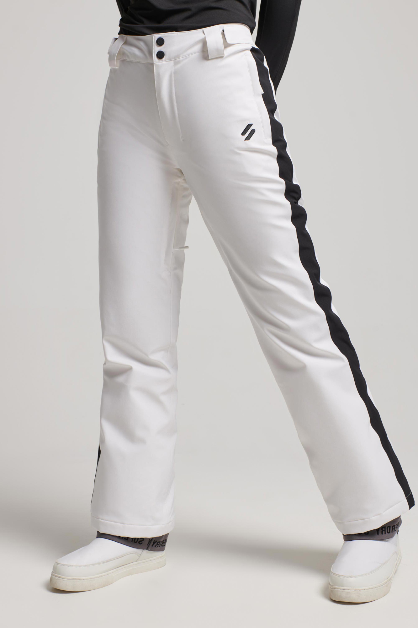 Superdry Womens Core Snow Pant White - Size: 16