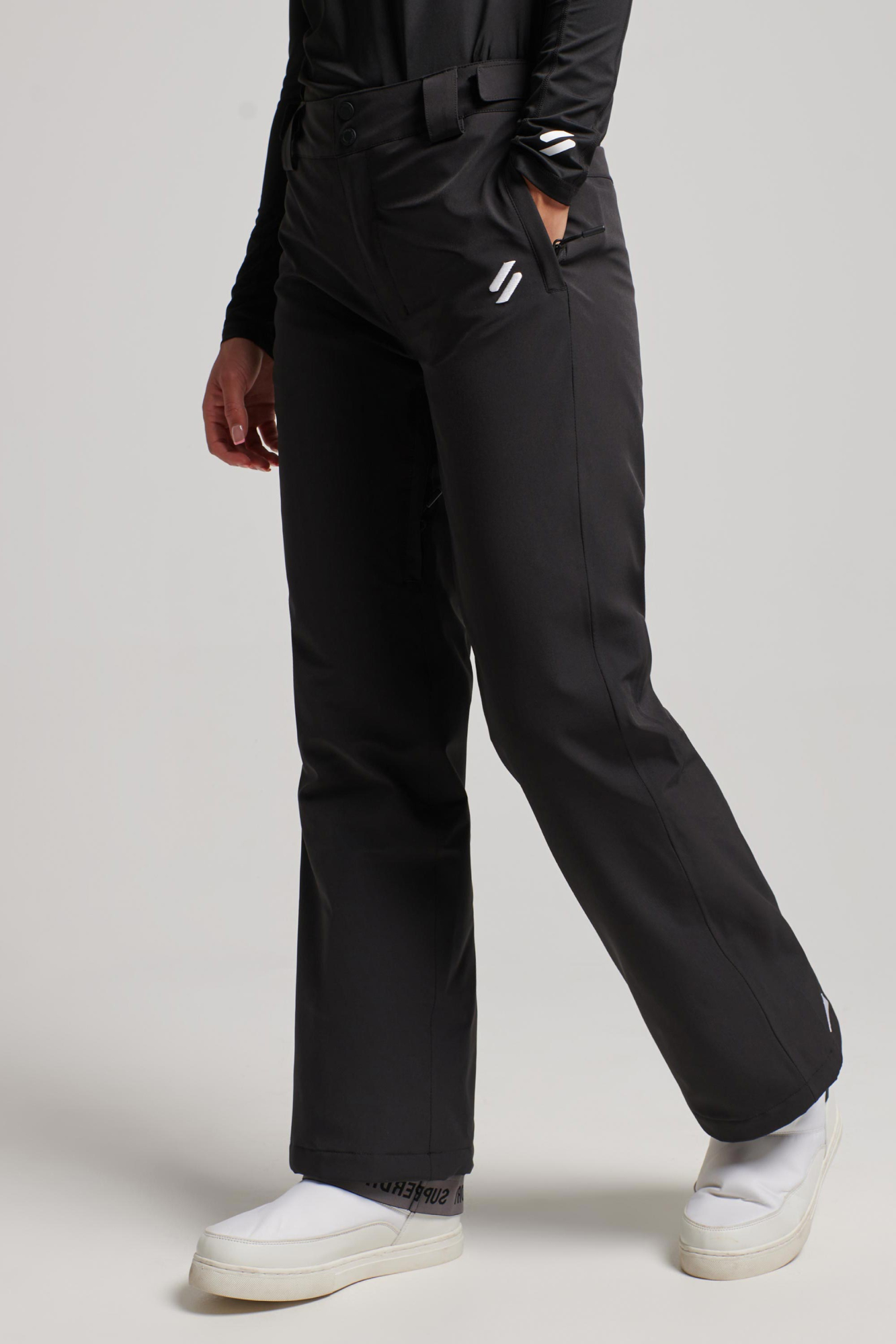 Superdry Womens Core Snow Pant Black - Size: 14