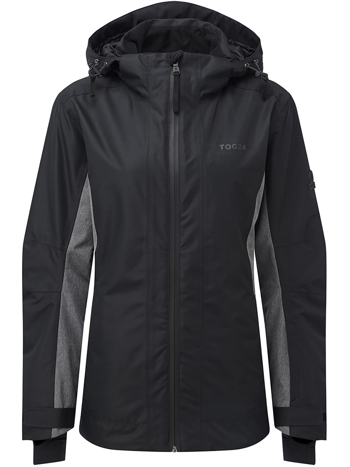 Womens Piper Waterproof Insulated Ski Jacket Black