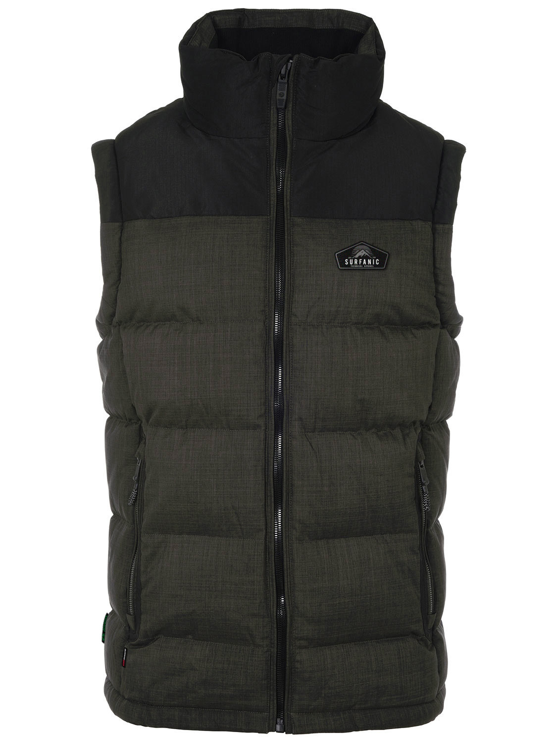 Mens Trapper Insulated Gilet Green